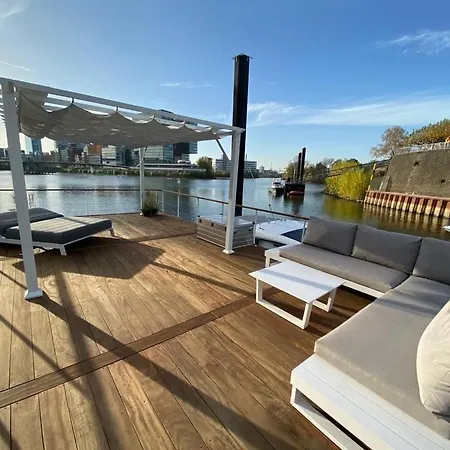 Apartman Wunderschones Hausboot Im Medienhafen *