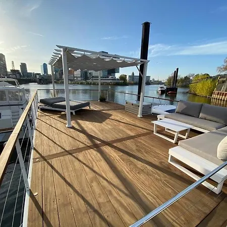 Wunderschones Hausboot Im Medienhafen Apartman Düsseldorf